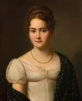 Johann Daniel Mottet, Unknown female portrait