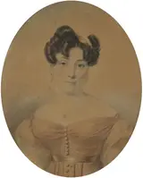 Julie Ribault, Portrait of a young woman