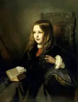 Albert Ludovici, Sr., Laura Beatrice Elton, Mrs George Gibbs (1842-1911), as a young girl