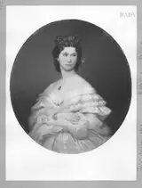 Anna Susanna Fries, portrait of a lady in white