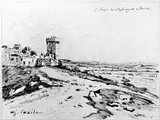 Alfred Casile, Klostret i Montmajour, Provence