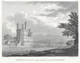William Walker, Caernarvon Castle, as seen from the Opposite Side of the River Seint