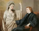 John Sanders, The Reverend John Walker and His Wife