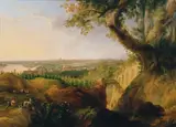 Joseph Fischer, View of the Capital and Royal Seat of Vienna from the Viewpoint near Nussdorf