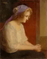 Marie-Augustin Zwiller, Portrait de jeune femme