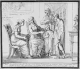 Esprit Antoine Gibelin, Cornelia och hennes barn