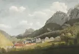 Jean-Lubin Vauzelle, Paysage de la Grande Chartreuse
