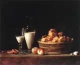 Henri-Horace Roland Delaporte, Still-Life with a Carafe of Barley Wine