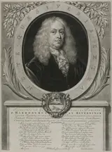 Abraham Blooteling, Portrait of D. Hieronymous van Beverningk