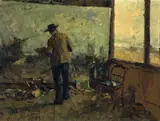 Isidore De Rudder, The Painter Franz Courtens