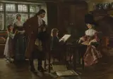 Margaret Dicksee, The First Commission: Sir Thos. Lawrence, President of the R.A., as a Boy