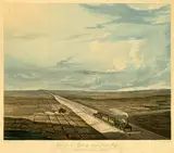 Thomas Talbot Bury, View of the Railway across Chat Moss, plate 5