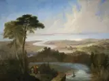 Samuel Lines, Panoramic View of the Severn Estuary
