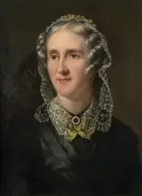 Reuben Thomas William Sayers, Portrait Of Elizabeth Stockdale Wilkinson (1799-71)