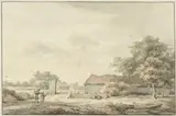 Cornelis Buys, Landschap met boerderijen