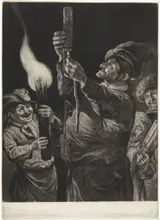 Jacob Gole, De algemene blijdschap om de inname van Namen door stadhouder Willem III, koning van Engeland, september 1695