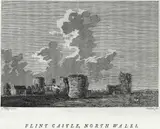 John Roberts, Flint Castle, north Wales
