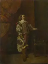 Ignacio León y Escosura, A Man in 17th-Century Spanish Costume