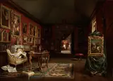 Ignacio León y Escosura, The painter’s study