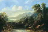 Sidney Paget, Mountainous Landscape