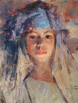 Georges Gasté, Portrait of a Woman from Bou-Saada
