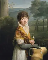 Gioacchino Giuseppe Serangeli, Portrait of a young Woman