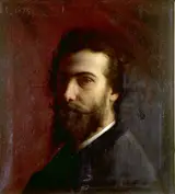 Charles Crès, Selbstporträt