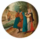 Pieter Brueghel d. J., The Blue Cloak