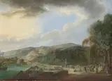 Luis Paret y Alcázar, View of El Arenal de Bilbao