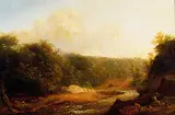 William Spreat, Landscape with River and Fishermen