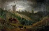Thomas Cooper Moore, The Old Ropewalk, Foot of the Gallows Hill, Nottingham Forest