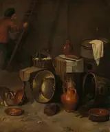 Hendrik Potuyl, Still life in a stable