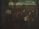 Pieter Brueghel der Jüngere, Peasants Being Attacked by Bandits