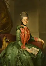 Johann Georg Ziesenis, Portrait of Princess Frederika Sophia Wilhelmina (1751-1820