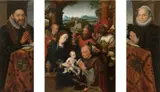 Cornelis van Cleve, Epitaph of Lodewijk Clarys and his Wife Marie le Batteur