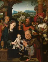 Cornelis van Cleve, The Adoration of the Magi