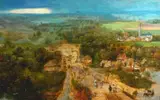 Jan van Amstel, Landscape with the Flight into Egypt