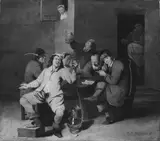 Matheus van Helmont, Peasants in a Beer-house