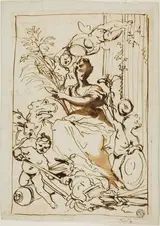 Domenico Piola d. Ä., Allegory of Victory