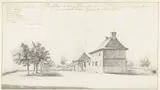 Dirk Valkenburg, View of the Residence on the Palmeneribo Plantation