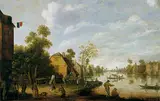 Joost Cornelisz. Droogsloot, A Dutch Canal Scene