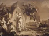 Pieter Symonsz Potter, Perseus and Andromeda. Allegory of the liberation of the Netherlands by Prince Frederik Hendrik