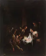 Jacopo da Ponte Bassano, Adoration of the Shepherds