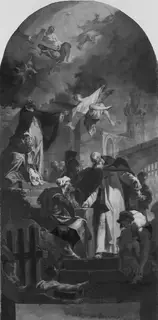 Franz Xaver Palko, St. John of Matha and St. Felix of Valois Ransoming Christian Slaves