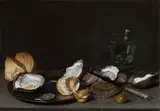Franchoys Elaut, Still Life with Oysters, circa 1630
