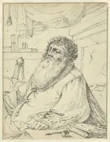Jacob Symonsz. Pynas, St Paul, Seated at a Table