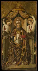 Rodrigo de Osona, Saint Peter Enthroned
