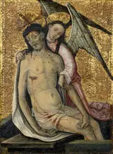 Rodrigo de Osona, The Dead Christ supported by an Angel