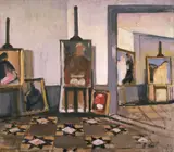 Jean Vanden Eeckhoudt, The Artist’s Studio