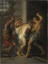 Jacob Andries Beschey, The flagellation of Christ